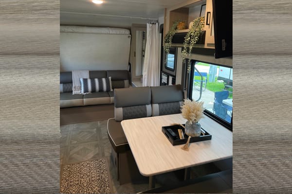 MEET LINCOLN OUR LUX RV, ASK ABOUT OUR ADDONS.
