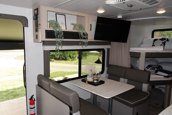 MEET LINCOLN OUR LUX RV, ASK ABOUT OUR ADDONS.
