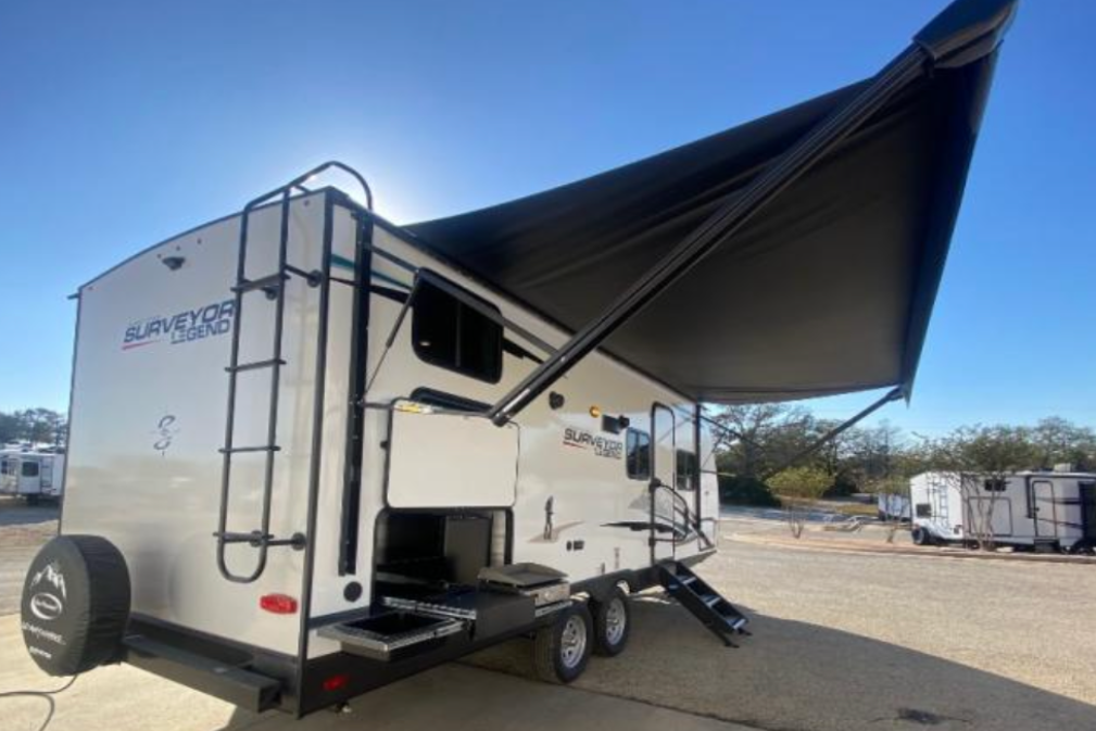 Terrisa's Dreamy 2021 Forest River Surveyor Legend 240 BHLE Travel Trailer