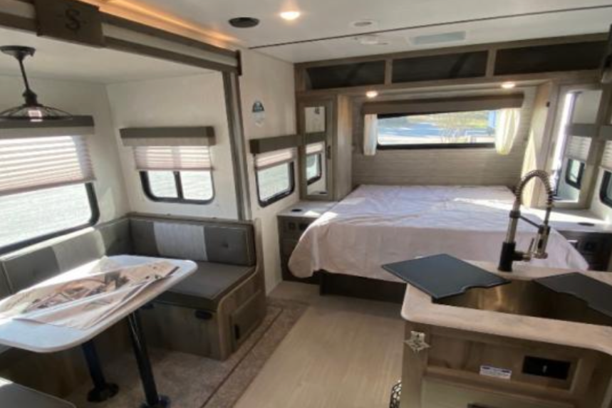 Terrisa's Dreamy 2021 Forest River Surveyor Legend 240 BHLE Travel Trailer