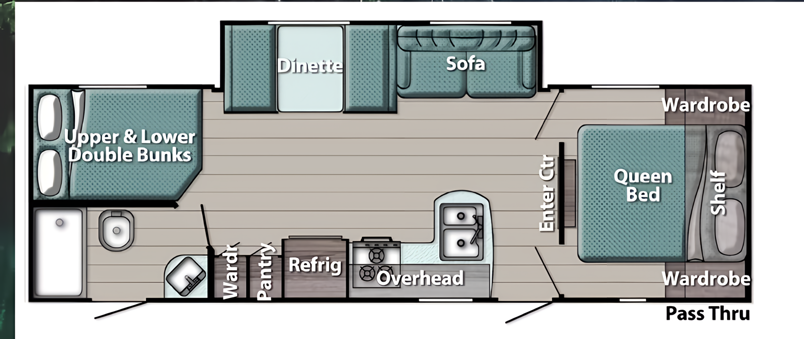 Grand River 29BHS Travel Trailer