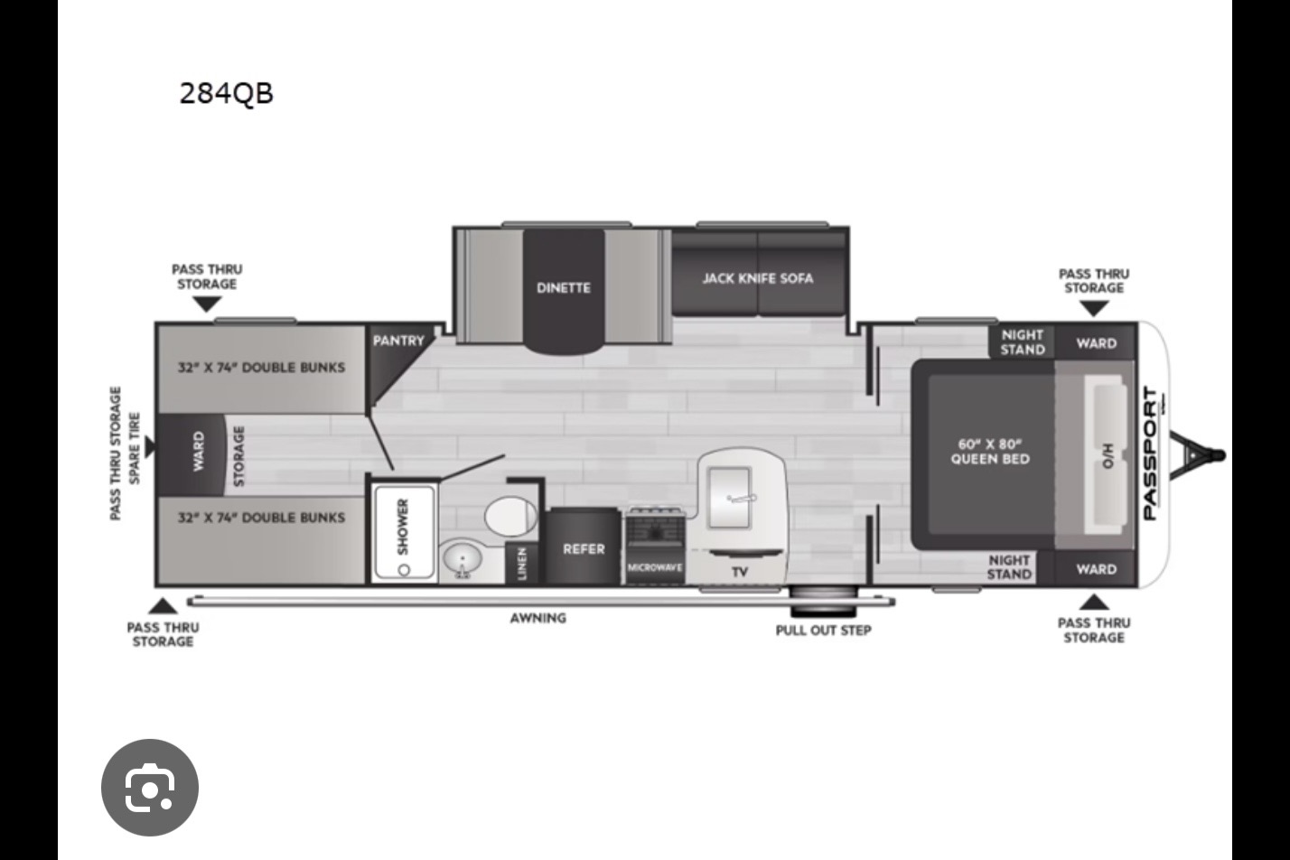 Pedro's Keystone Passport Travel Trailer