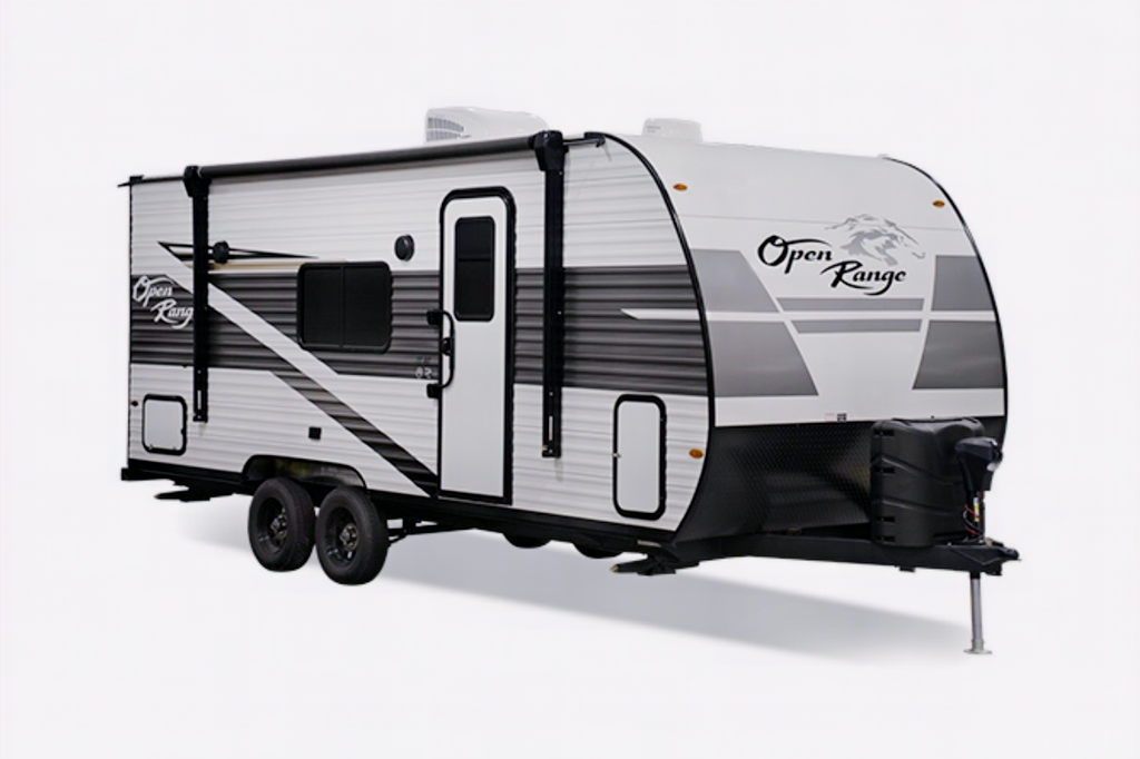 Mockingbird Rentals: Highland Ridge RV Open Range 26BHS Travel Trailer
