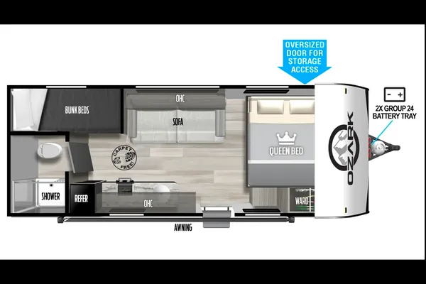 Miguel's Forest River 2024 Travel Trailer