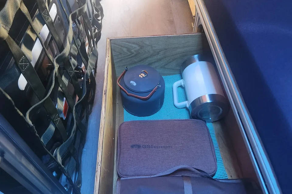 Stealthy Work Van Holds Suprising Comfort Inside