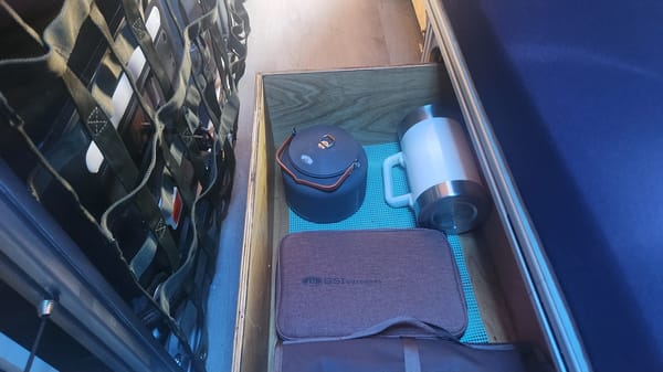 Stealthy Work Van Holds Suprising Comfort Inside
