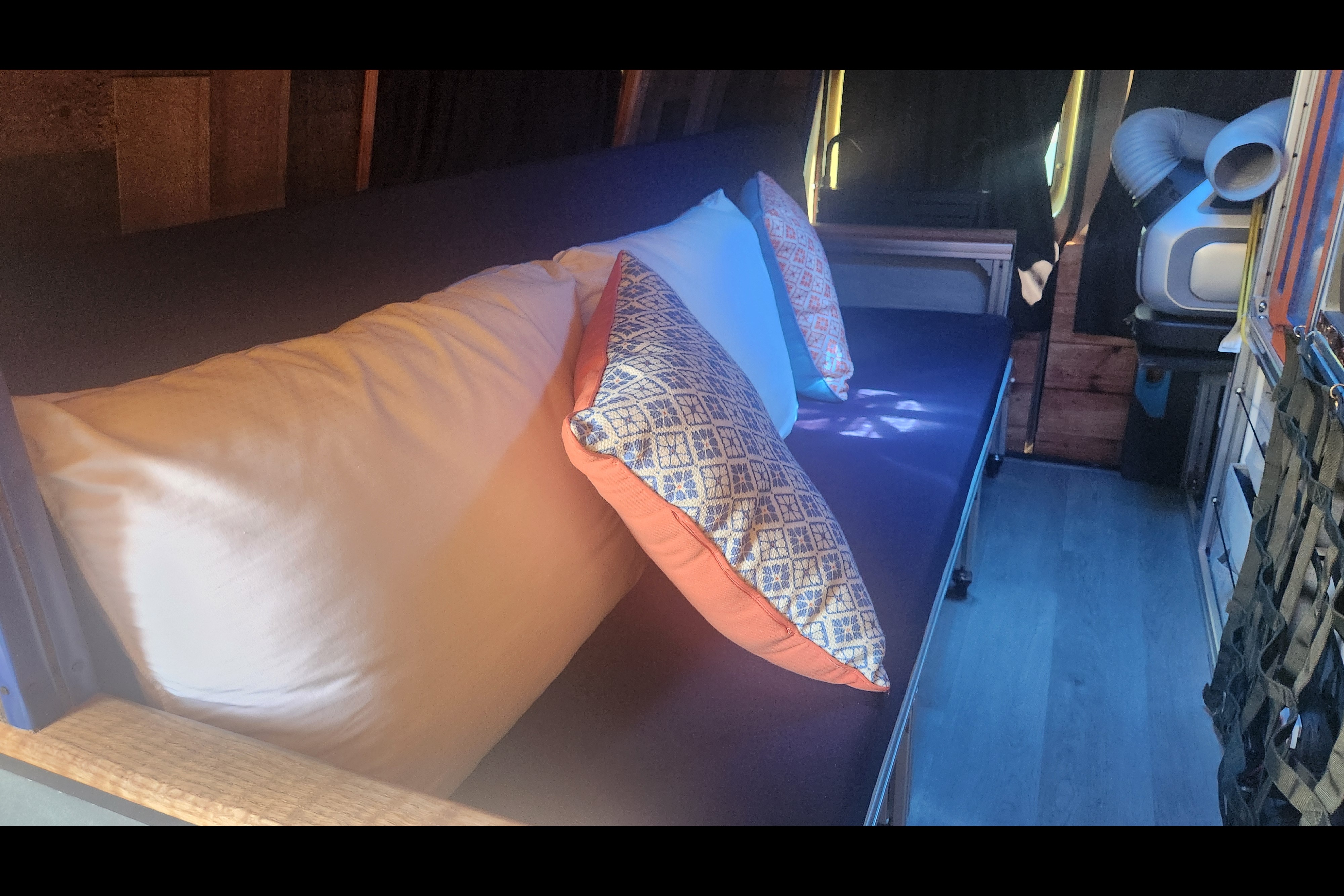 Stealthy Work Van Holds Suprising Comfort Inside