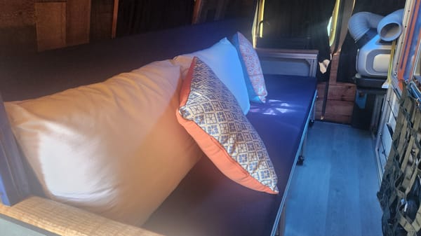 Stealthy Work Van Holds Suprising Comfort Inside