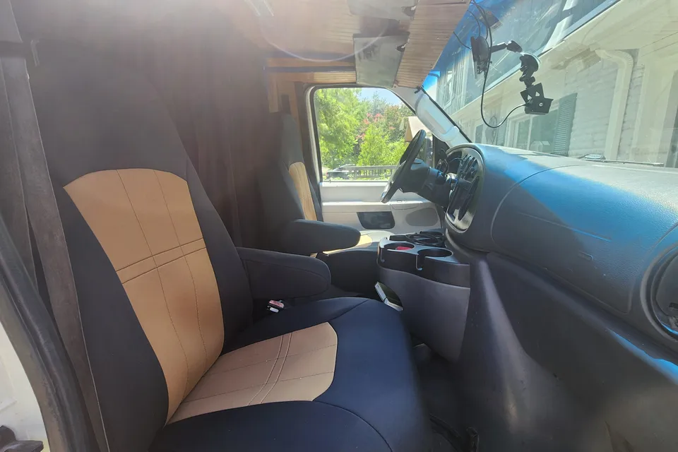 Stealthy Work Van Holds Suprising Comfort Inside