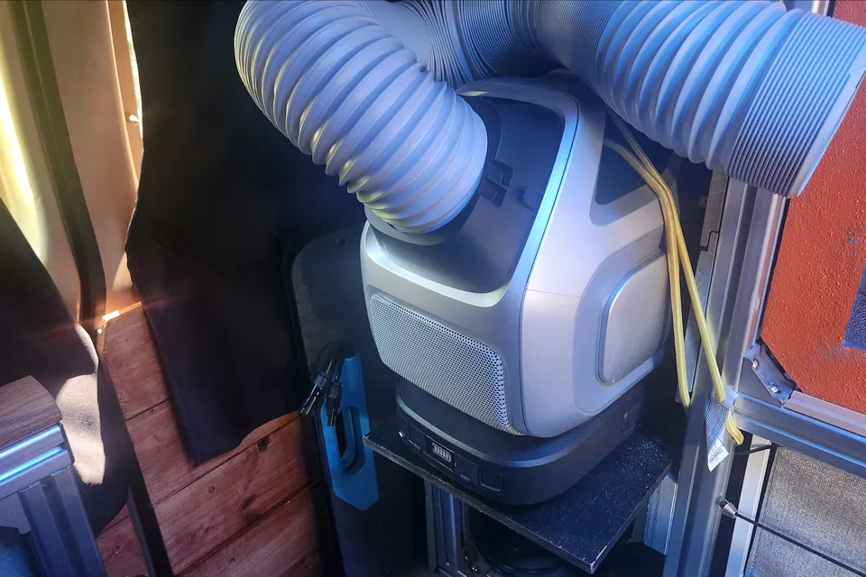 Stealthy Work Van Holds Suprising Comfort Inside