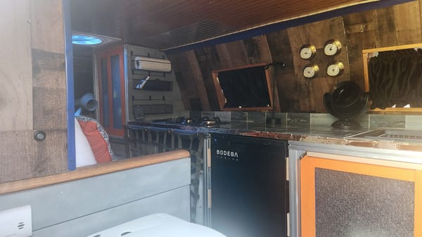 Stealthy Work Van Holds Suprising Comfort Inside