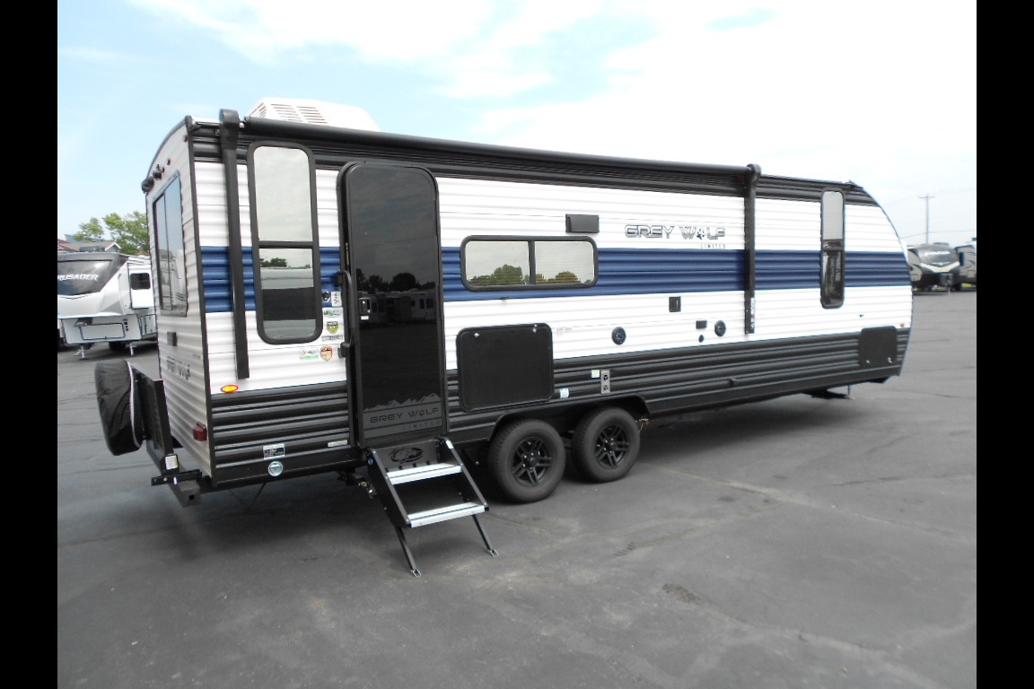 SDRV Rentals Forest River Grey Wolf 27BHC Travel Trailer