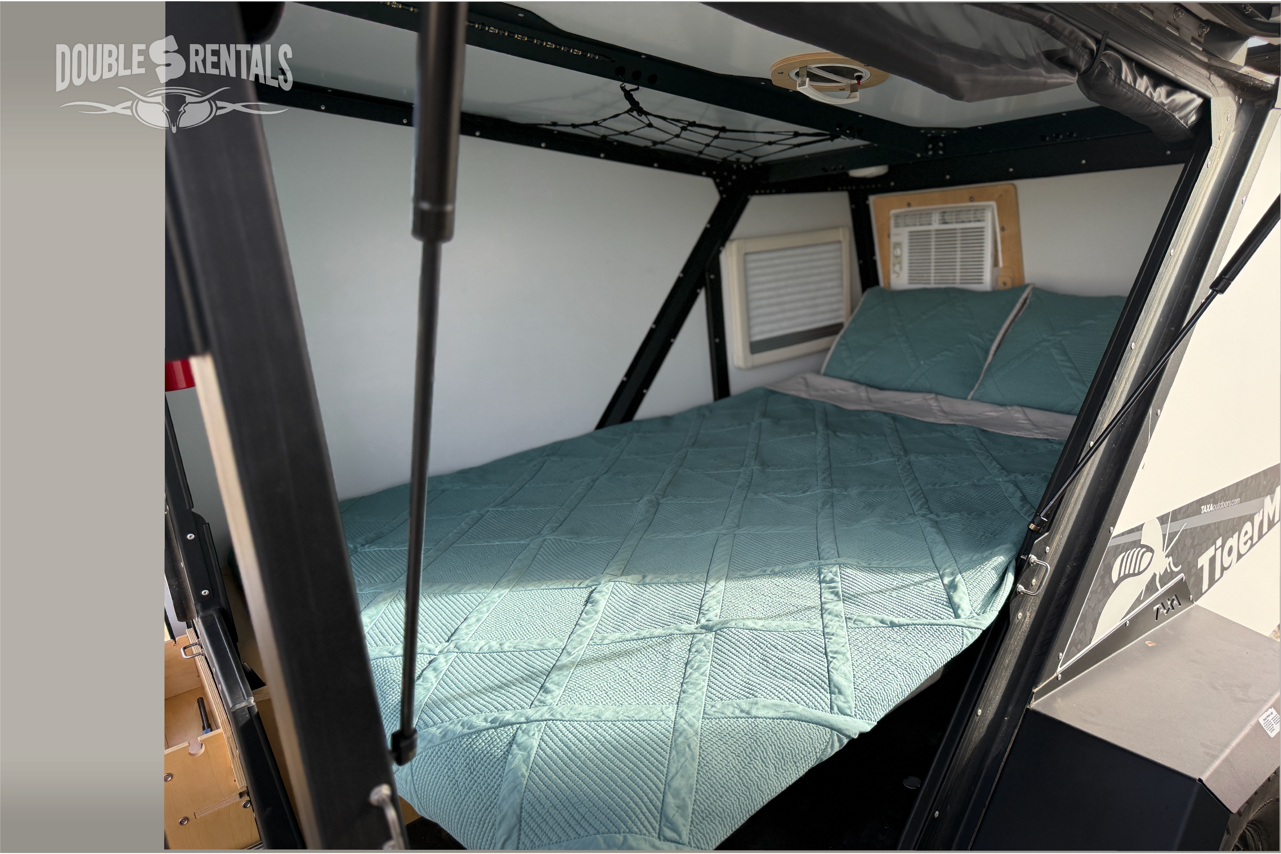 TIGERMOTH Overlander Camper w/ Rooftop Tent & Kitchen