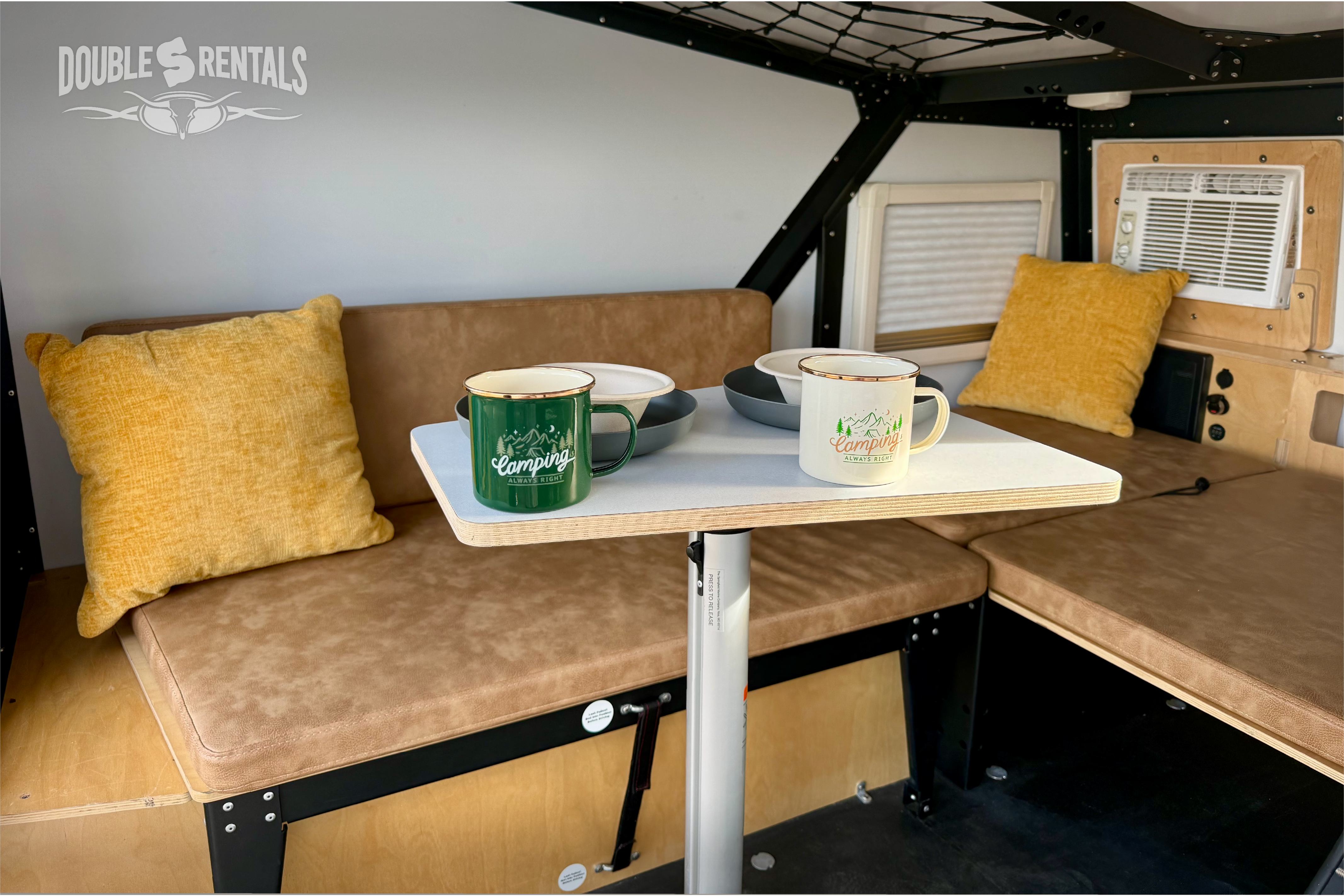 TIGERMOTH Overlander Camper w/ Rooftop Tent & Kitchen