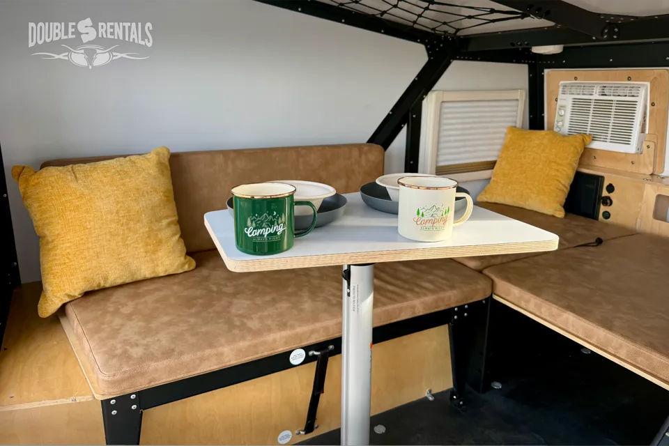 TIGERMOTH Overlander Camper w/ Rooftop Tent & Kitchen