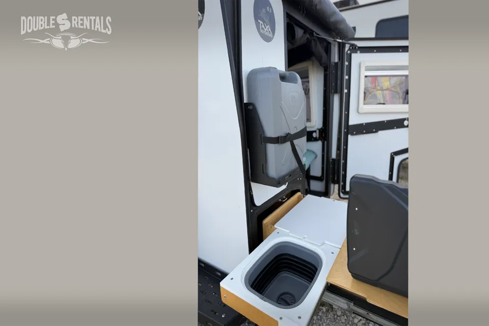 TIGERMOTH Overlander Camper w/ Rooftop Tent & Kitchen