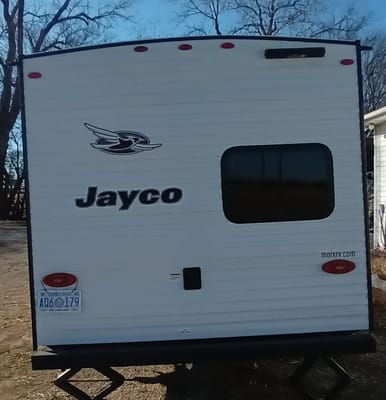 Jayco Flight sleeps 8, most any truck can haul