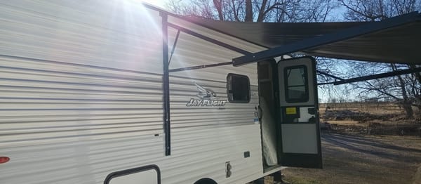 Jayco Flight sleeps 8, most any truck can haul