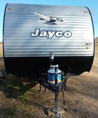 Jayco Flight sleeps 8, most any truck can haul