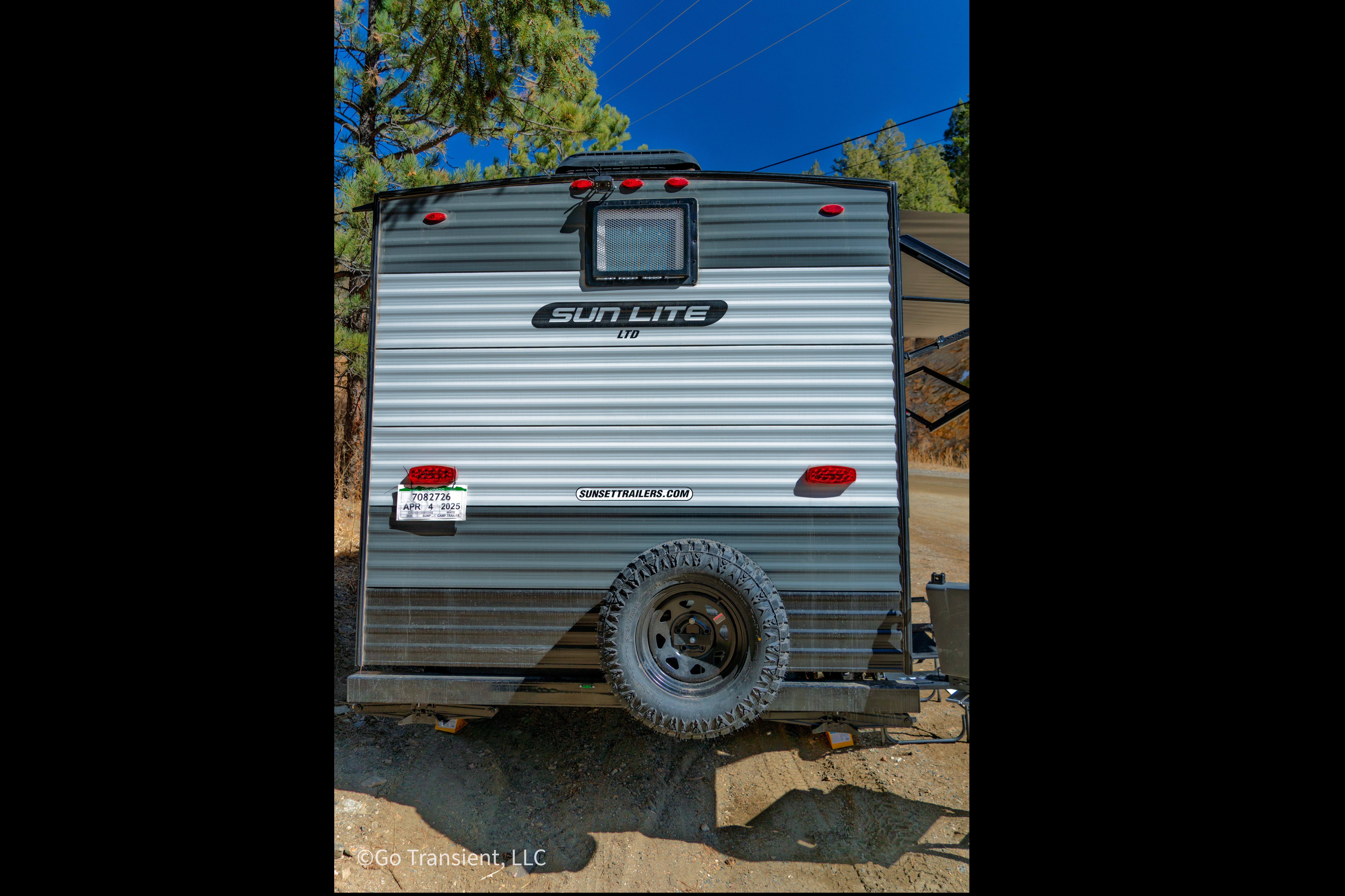 Solar-powered, light-weight, family adventure bunk house