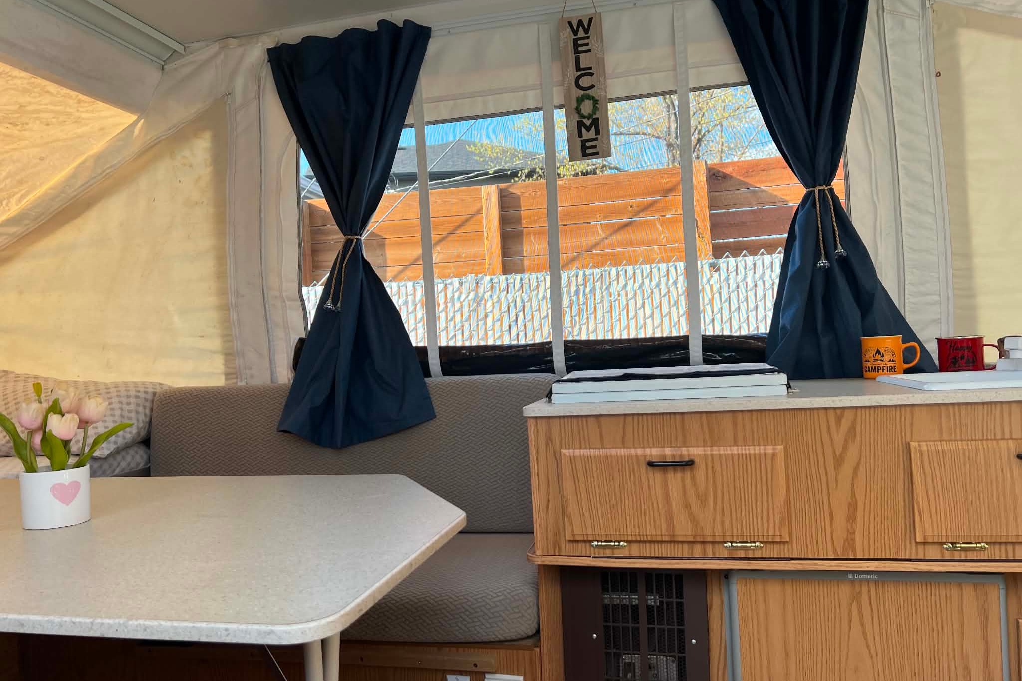 Easy-to-Tow Pop-Up Camper - Sleeps 6 |SUV Friendly