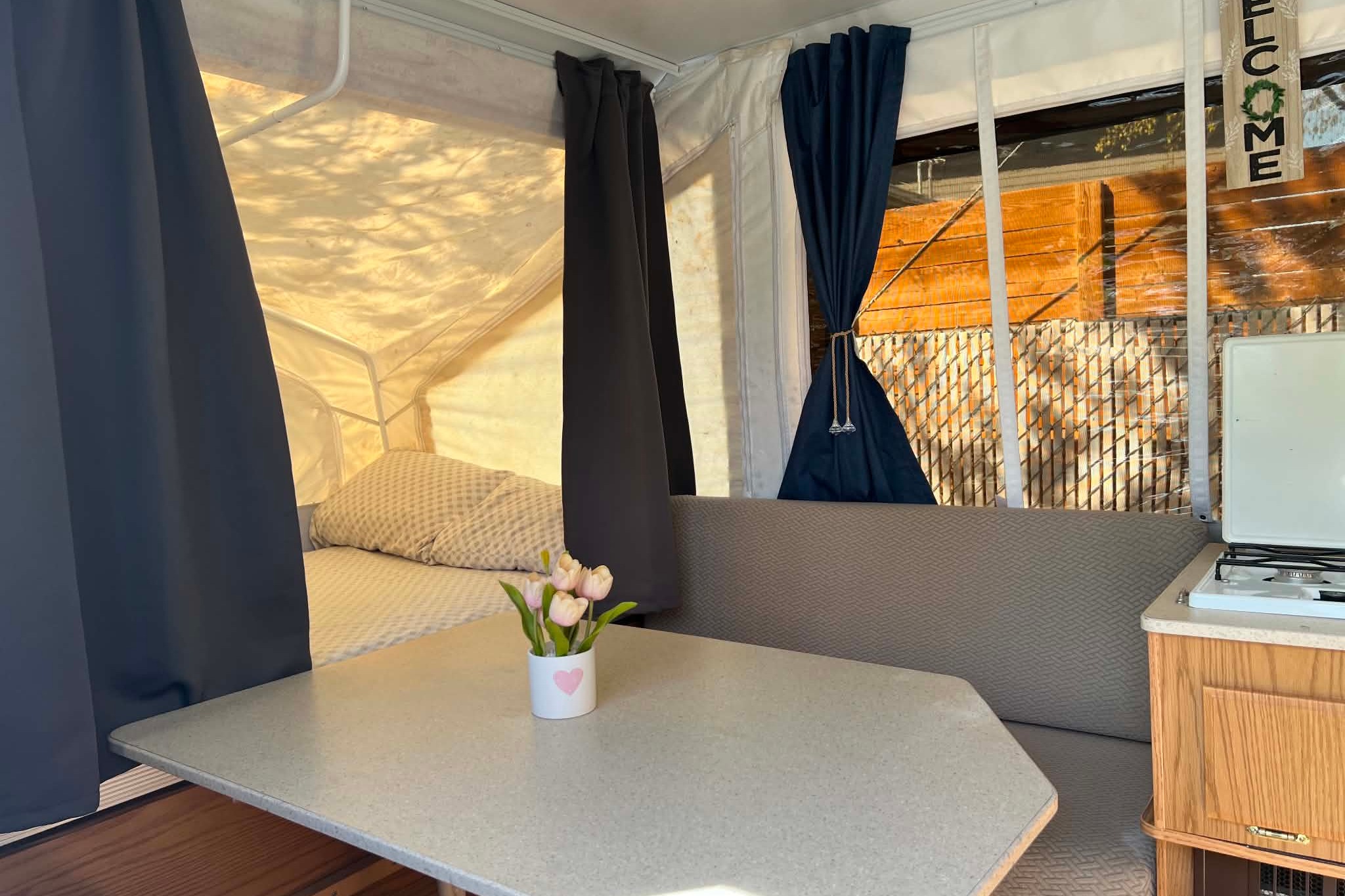 Easy-to-Tow Pop-Up Camper - Sleeps 6 |SUV Friendly