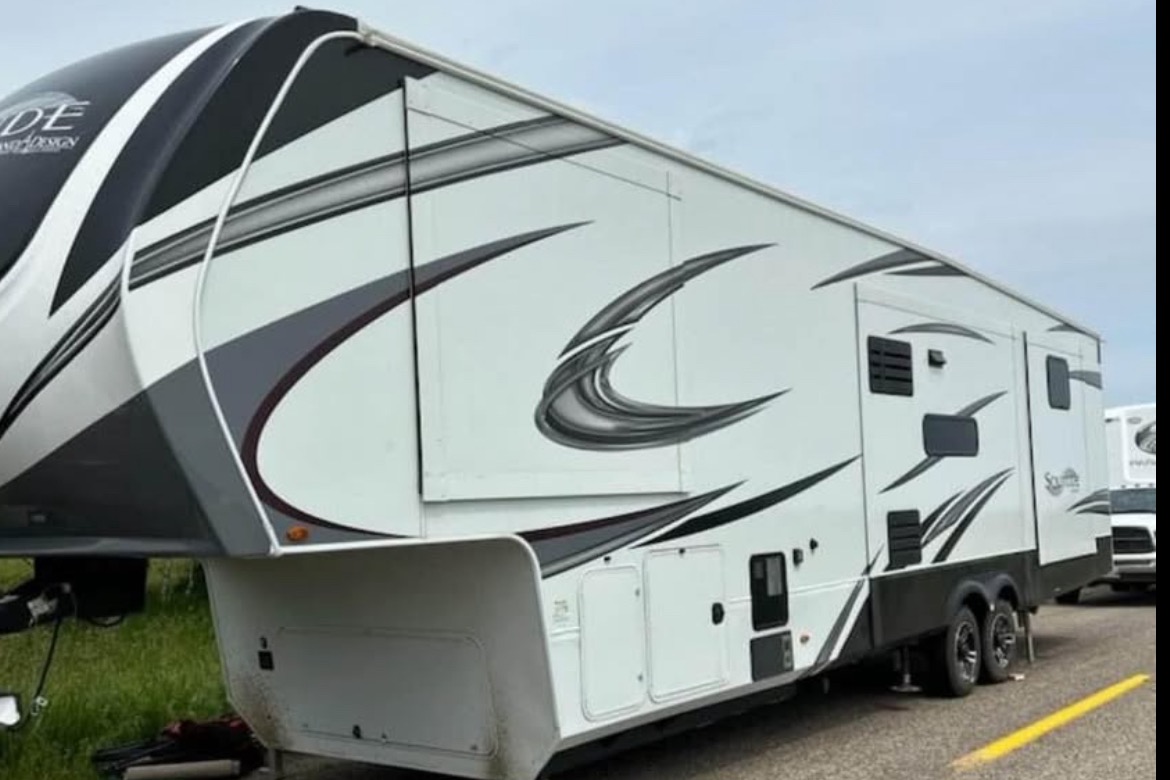 Sobry Farms Grand Design Solitude 3740 BH Fifth Wheel