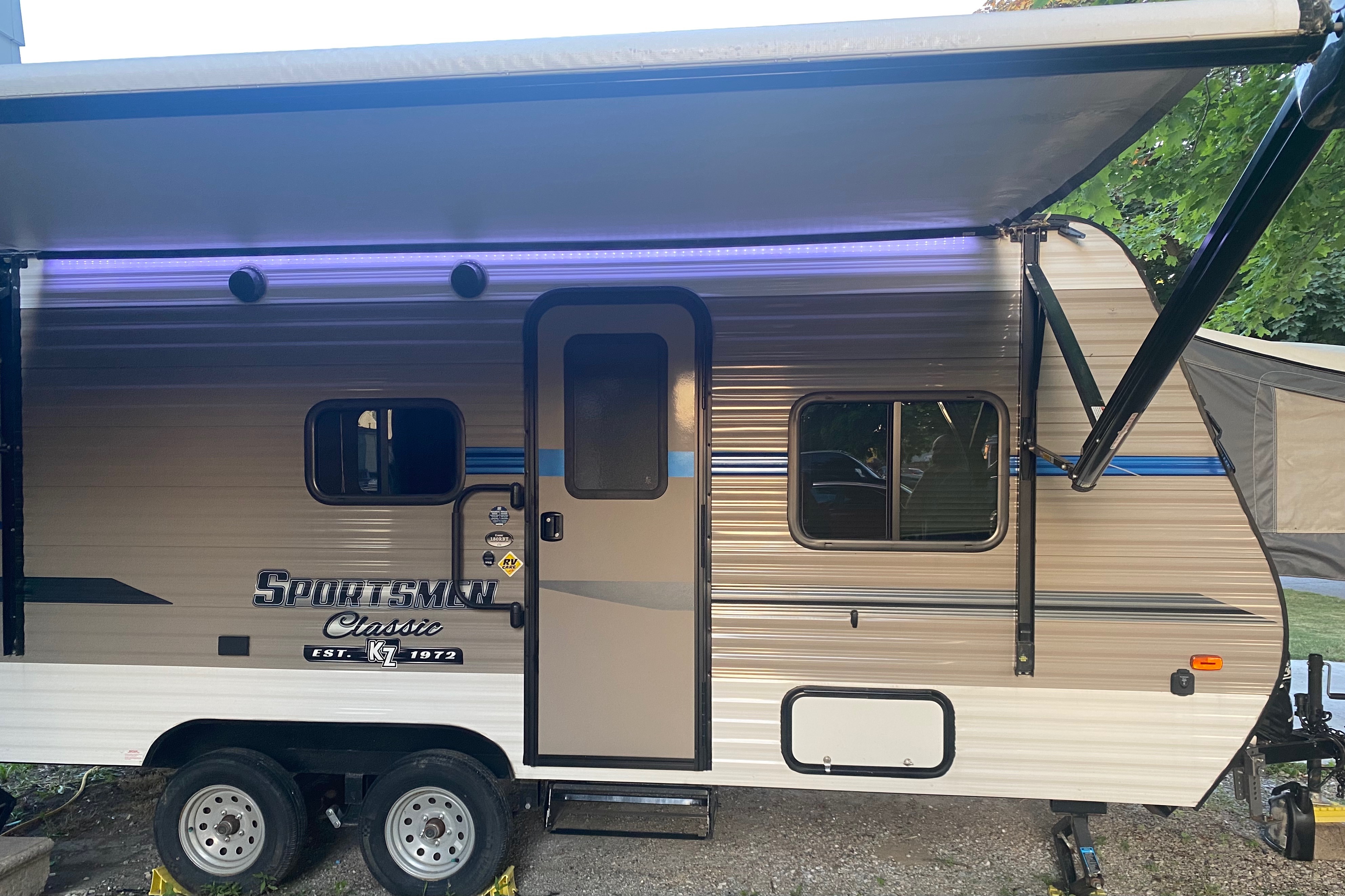 Len's Kz Sportsman classic Travel Trailer