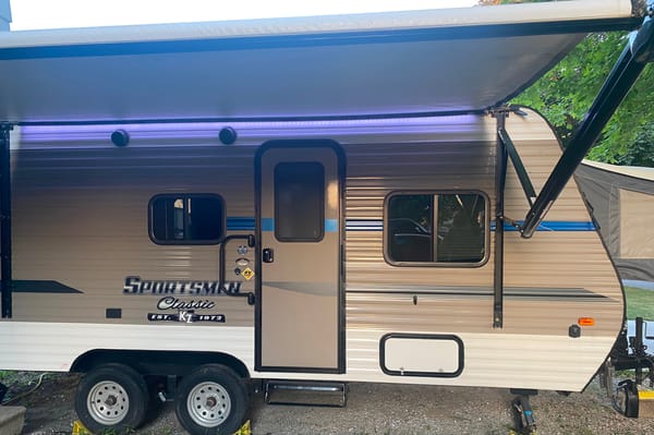 Len's Kz Sportsman classic Travel Trailer