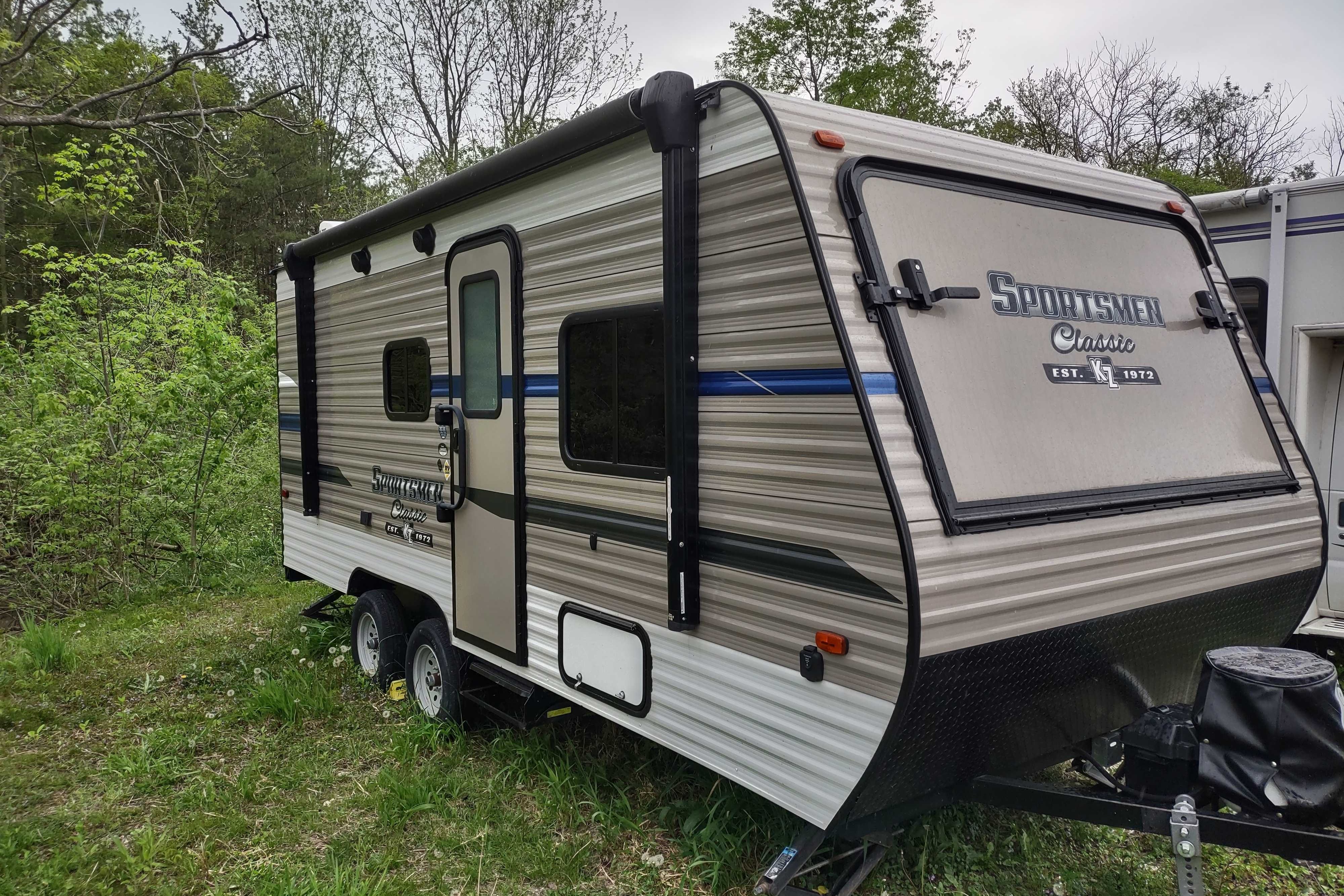 Len's Kz Sportsman classic Travel Trailer
