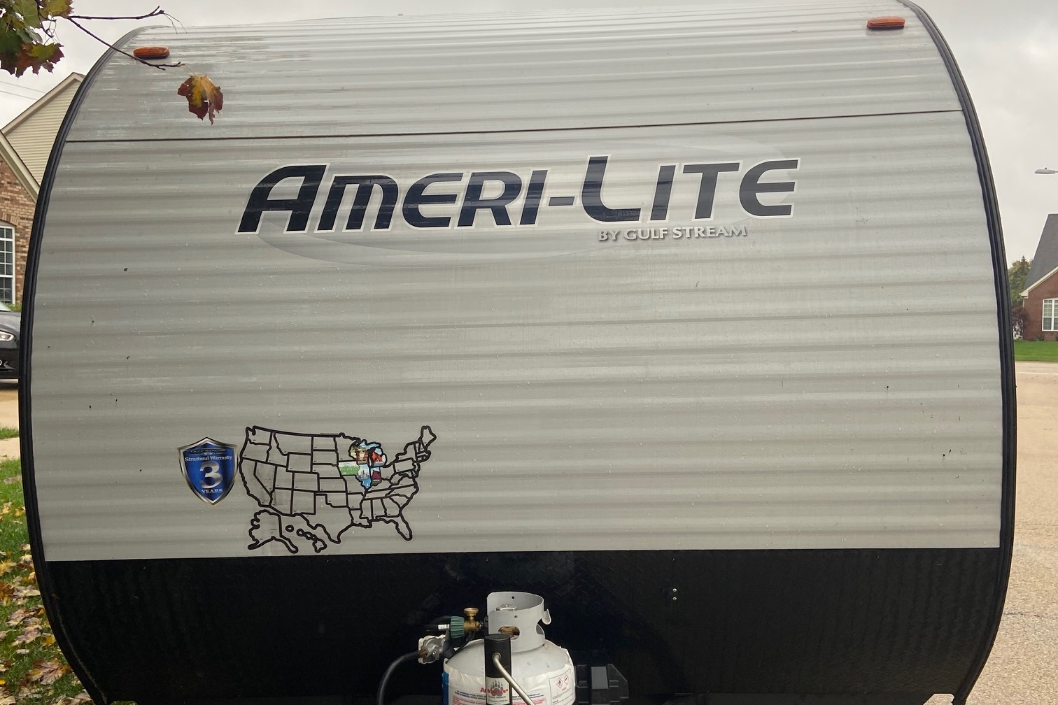 Cozy Gulf Stream Ameri-Lite Super Lite 199DD Travel Trailer