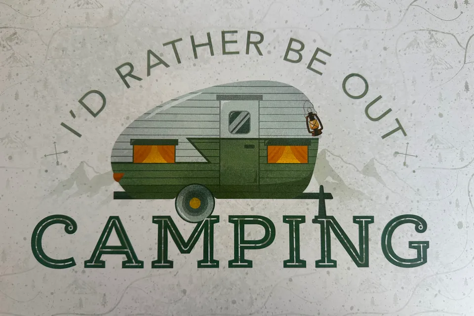 Experience Central Coast Camping in a Cute Aliner Classic Travel Trailer near the Coast (No Dunes)