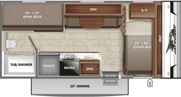 New Adventure's Jayco 2022 Jayco SLX 7 174BH Travel Trailer