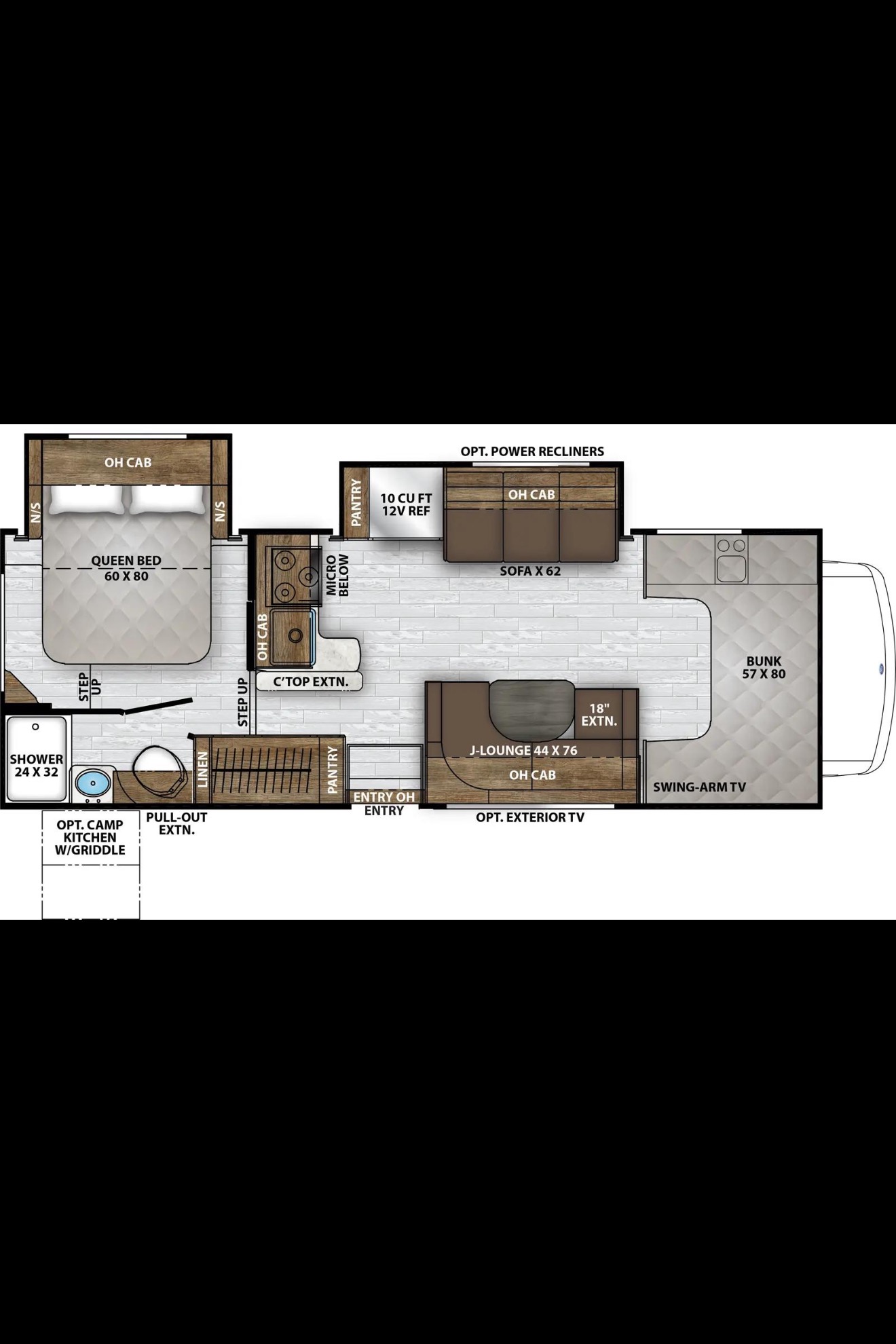 Jason’s Coachmen 260ds Class C