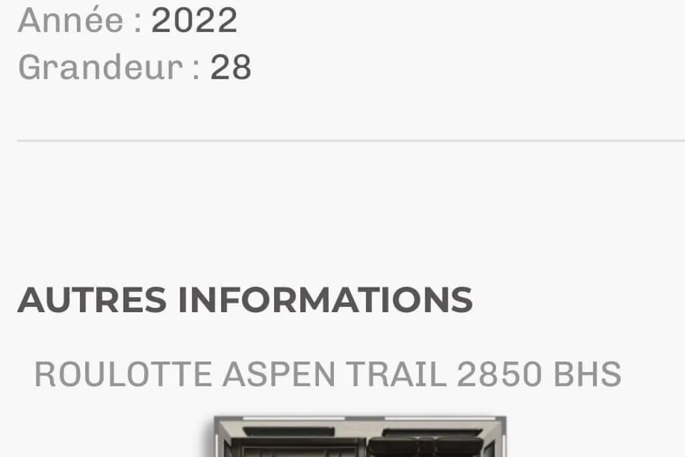 Félip's Dutchmen Aspen trail 2850BHS Travel Trailer