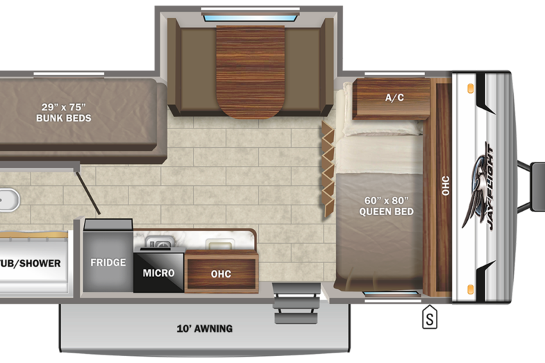 Kevin's Jayco – 3,500 lbs, Slide-Out, Easy Tow for Trucks & Some SUVs, Sleeps 6!