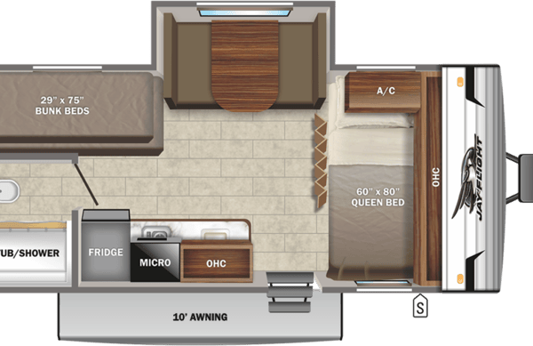Kevin's Jayco – 3,500 lbs, Slide-Out, Easy Tow for Trucks & Some SUVs, Sleeps 6!
