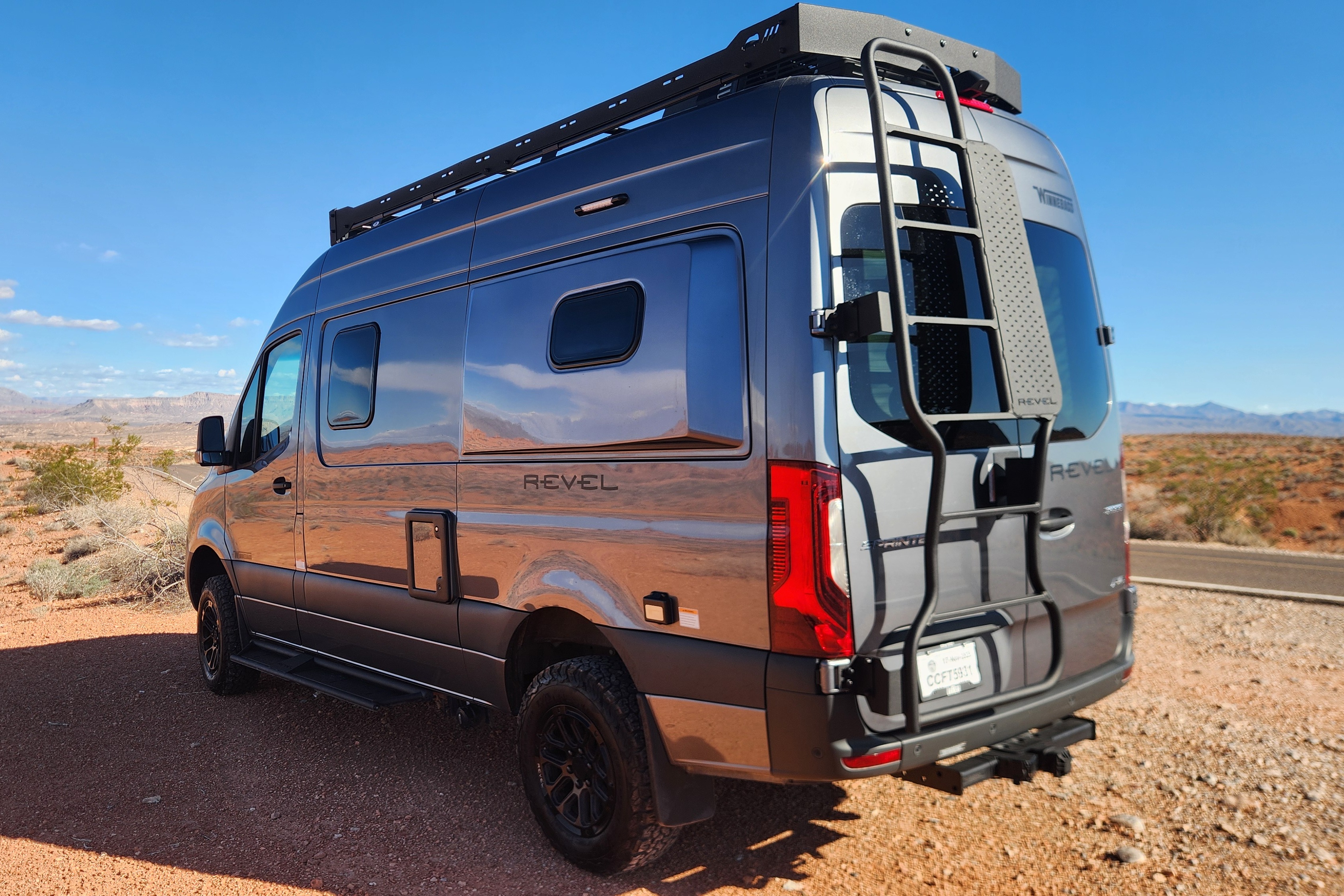2025 AWD Winnebago Revel 44E "Fred" - UNLIMITED MILES - Starlink - MIGHTY 5 & MORE!