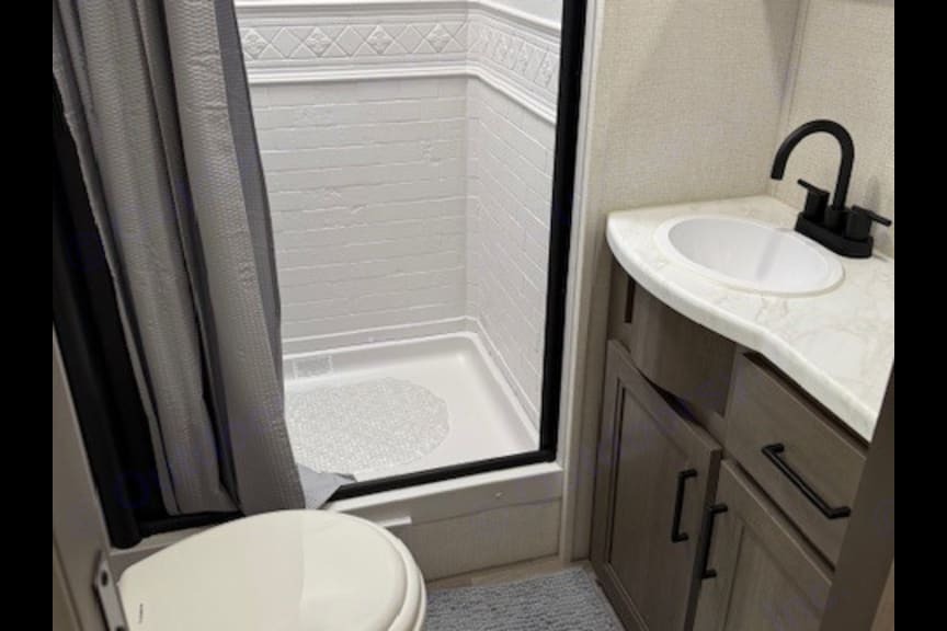 Tim and Gina's TRANSCEND the boring Travel Trailer