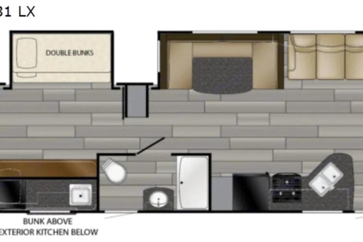 Heartland Prowler Lynx 35' 31LX Bunkhouse