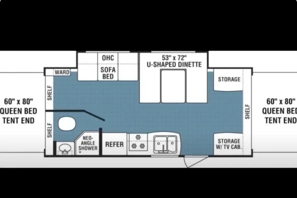 Dutchmen Kodiak 214 family Trailer