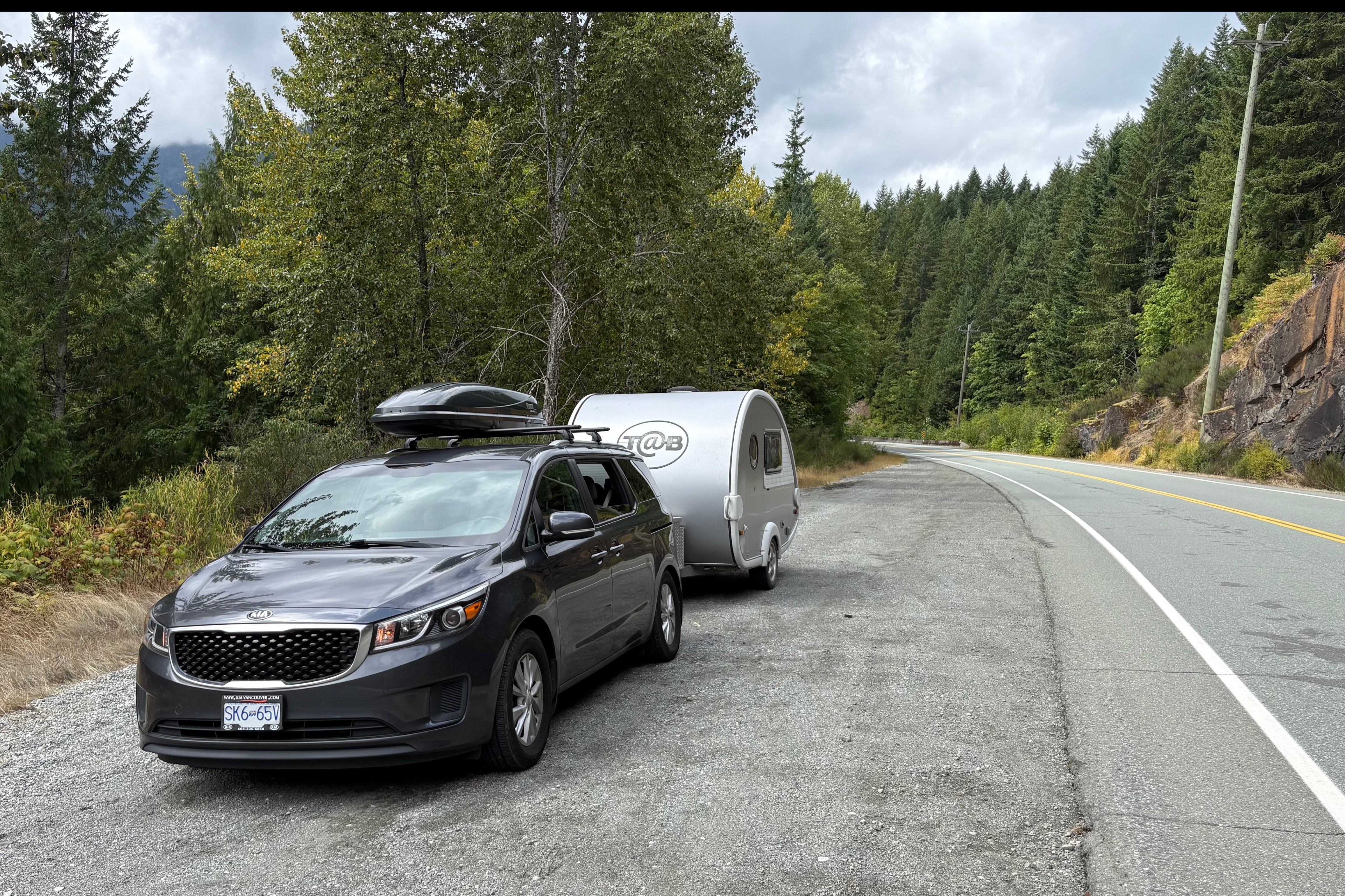 t@b teardrop by Shams Adventure in BC 