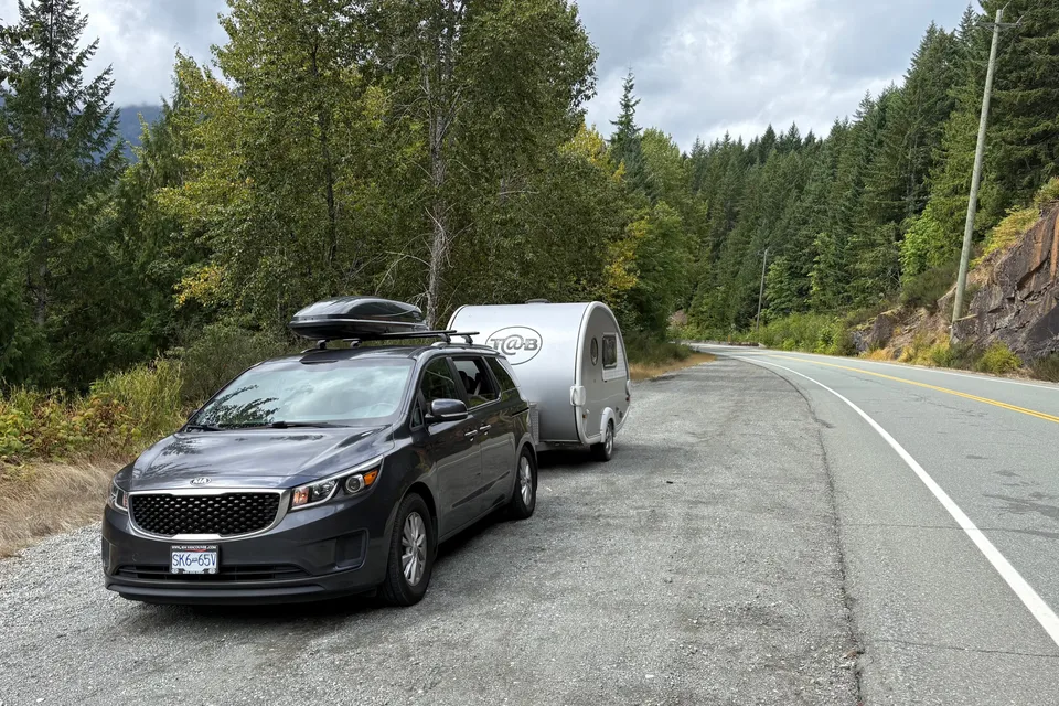 t@b teardrop by Shams Adventure in BC