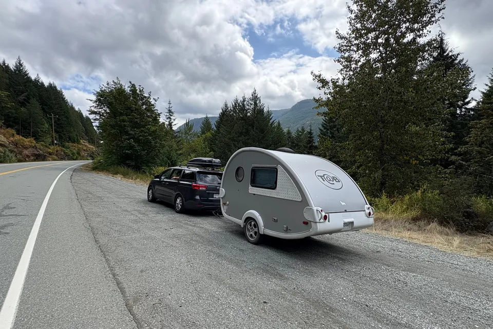 t@b teardrop by Shams Adventure in BC