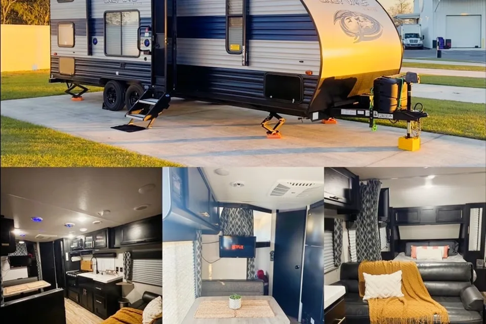 HOME AWAY FROM HOME! ANGEL’S GRAY WOLF
