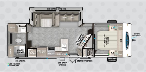 Salem 26RBS Travel Trailer
