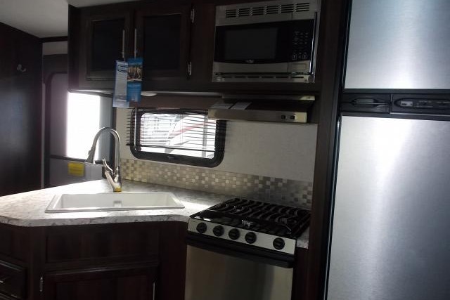 All you need to do is show up!  Fully stocked, transported and set-up at your location, family friendly Jayco White Hawk 31’ Trailer!