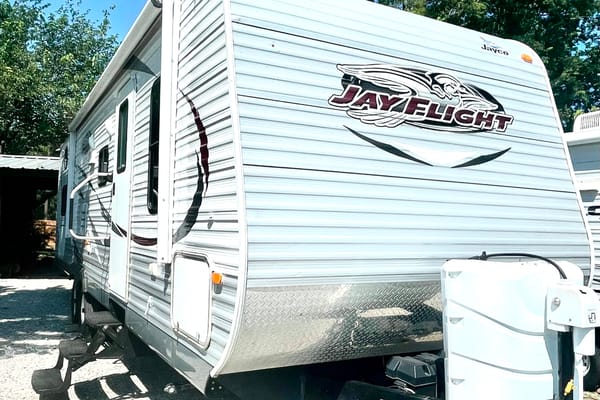 Jeanene 's Jayco JayFlight Bunkhouse Travel Trailer