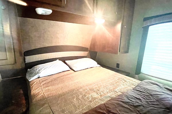 Jeanene 's Jayco JayFlight Bunkhouse Travel Trailer
