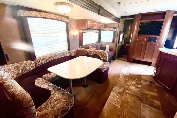 Jeanene 's Jayco JayFlight Bunkhouse Travel Trailer